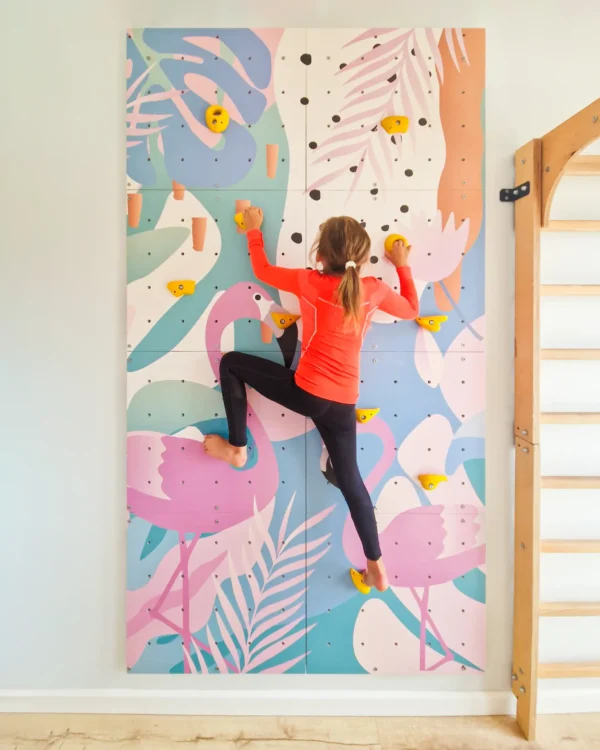 Home climbing wall for children "Flamingos" - Image 4