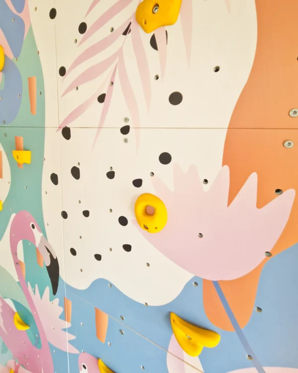 Home climbing wall for children "Flamingos" - Image 8