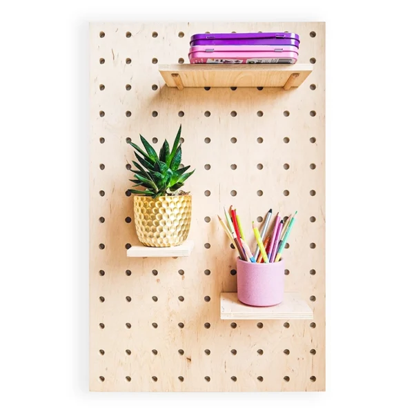Pegboard – tablica organizer z drewna - obrazek 6
