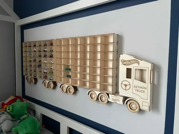 półka na resoraki montessori