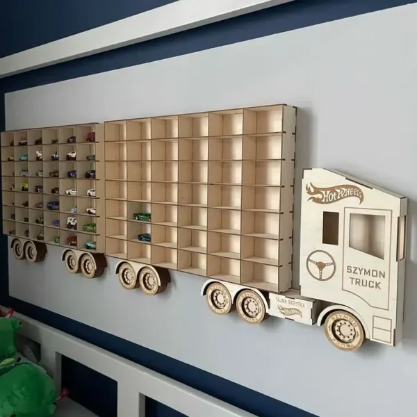 półka na resoraki montessori