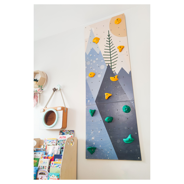 Climbing wall for children "Mountains" Blue - Image 3