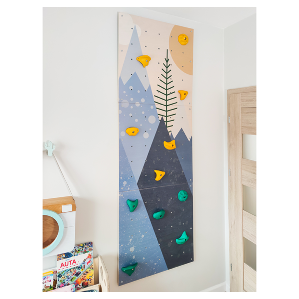 Climbing wall for children "Mountains" Blue - Image 4