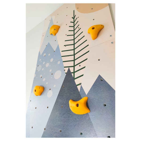 Climbing wall for children "Mountains" Blue - Image 5