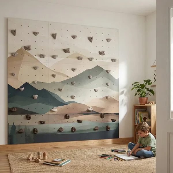 Modułowa ścianka dla dzieci „Górski Krajobraz”
