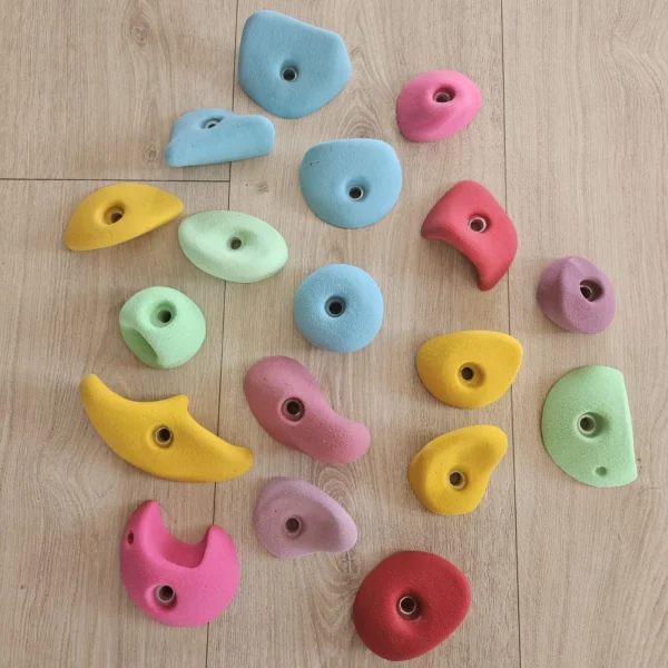 Climbing Wall Stones - Set of 15 Mix