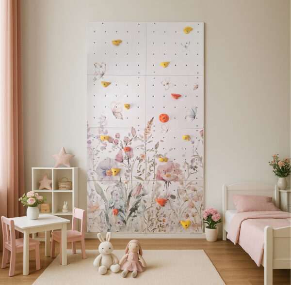 Home modular climbing wall "Flowers"